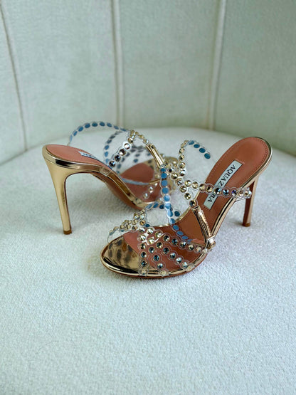 AQUAZZURA
Super *AAA* *+* Quality 💯 
With original packing🎁🎁
SIZE:36and41
Available now
450 dhs✅

Zain308
♥️♥️♥️