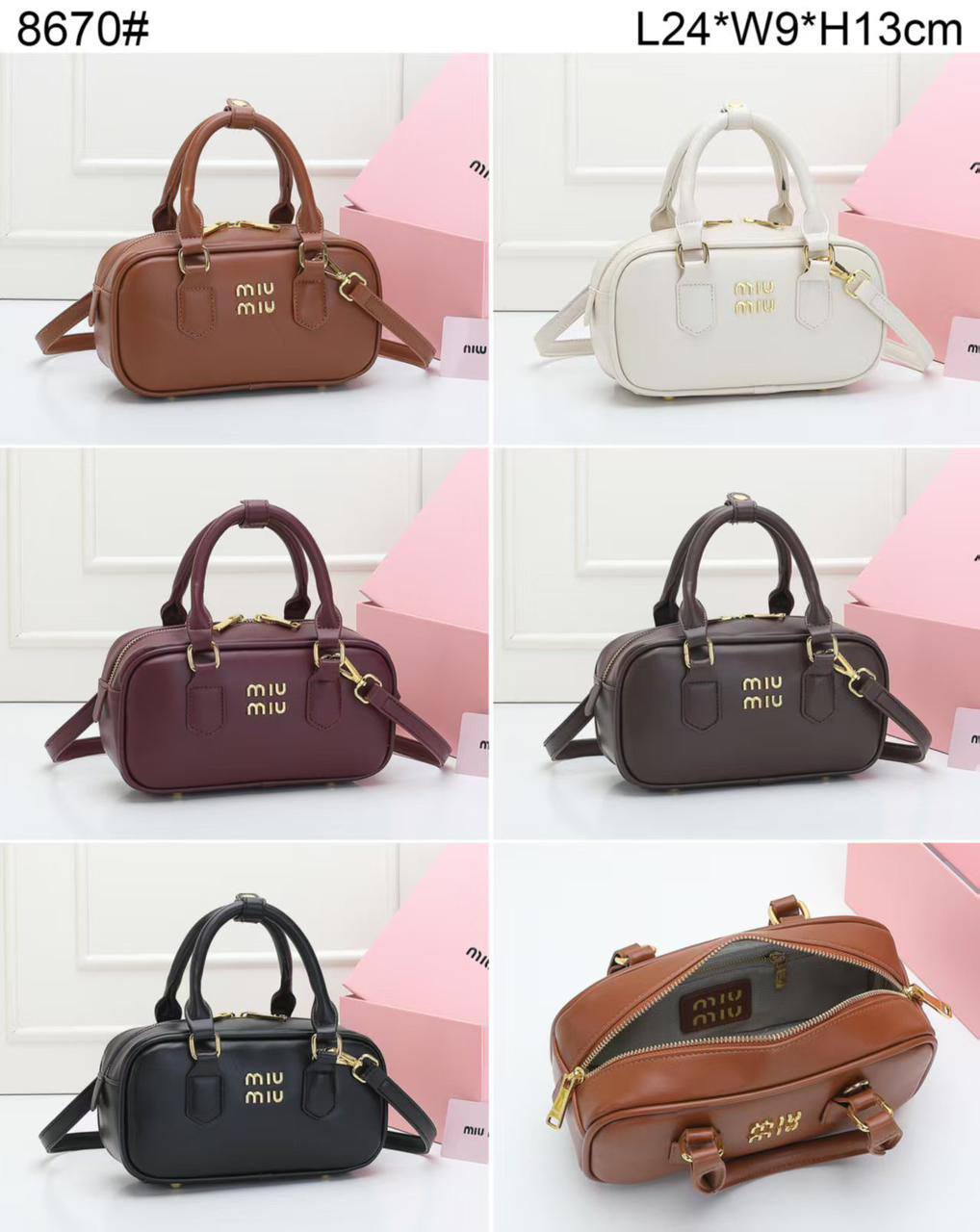Miu Miu
Quality 💯
Size 24cm
100 dhs✅
With box 📦

Zain70
♥️♥️♥️