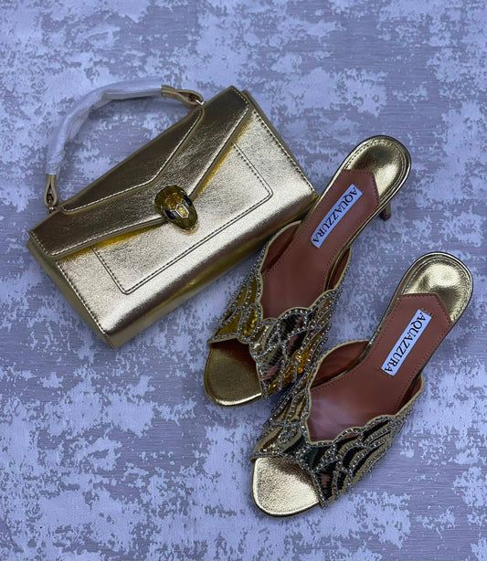 Bvlagri Bag
Aquazzura Heel
Size 36-41
260 dhs✅

Zain175
♥️♥️♥️