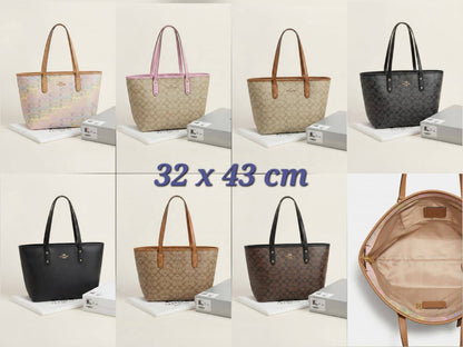COACH City Zip Tote
Signature Coated Canvas
With zipper type
Gold hardware
With BOX
Large size

100 dhs🇦🇪🇦🇪

Zain239
♥️♥️♥️