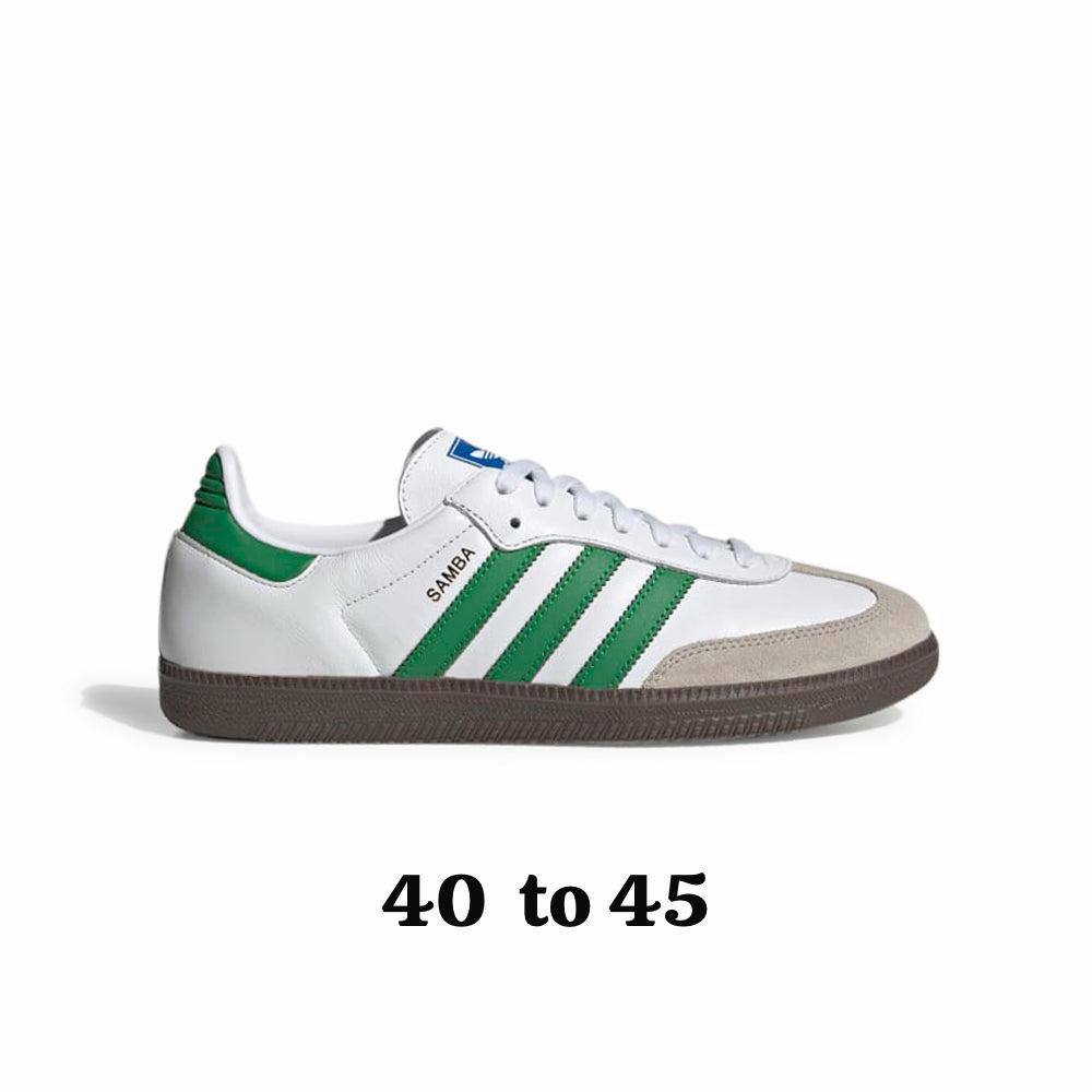Samba
Size 36 to 45 
90 dhs✅

Zain183
♥️♥️♥️