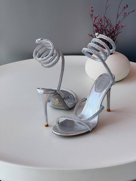 Rene caovilla 
36_41
Super high quality* 
500 dhs🗽

Zain176
♥️♥️♥️