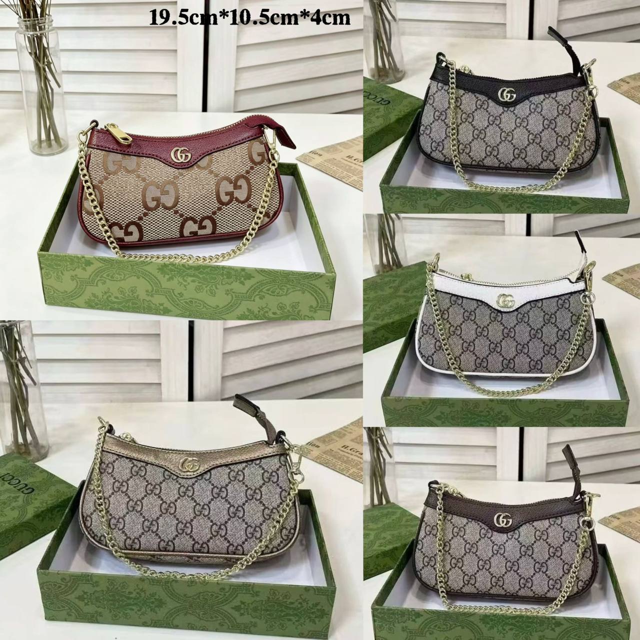 GUCCI 
GOOD QUALITY
 WITH BOX 🎁
75 dhs✅

Zain295
♥️♥️♥️