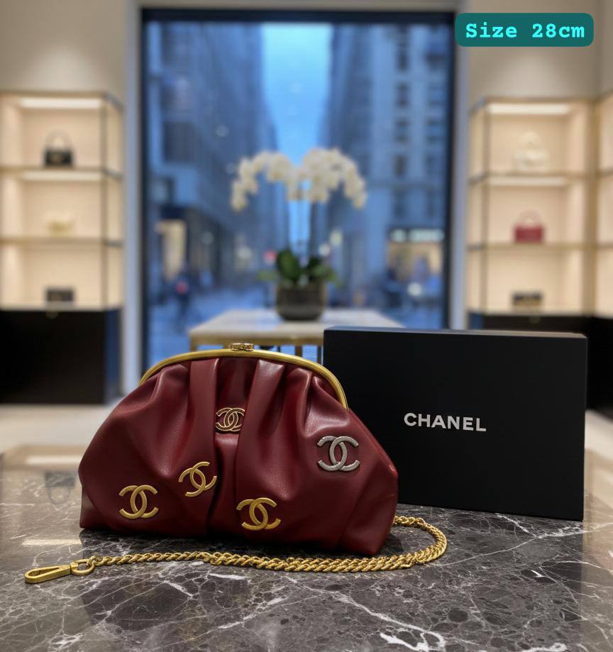 Chanel
Good quality 
with box 
🎁🎁🎁

115 dhs🌺

Zain186
♥️♥️♥️
