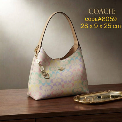 Coach ʜᴏʙᴏ sɪɢɴᴀᴛᴜʀᴇ
sʜᴏᴜʟᴅᴇʀ ʙᴀɢ
ᴡ/ ғʟᴏᴡᴇʀ ᴄʜᴀʀᴍs 🌼🌼
ɢᴏʟᴅ ʜᴀʀᴅᴡᴀʀᴇ
sɪᴢᴇ : 28 cm

75 dhs💛

Zain31
♥️♥️♥️