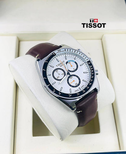 Tissot  Men
110 dhs✅
*Battery*
*chronograph working*

Zain29
♥️♥️♥️