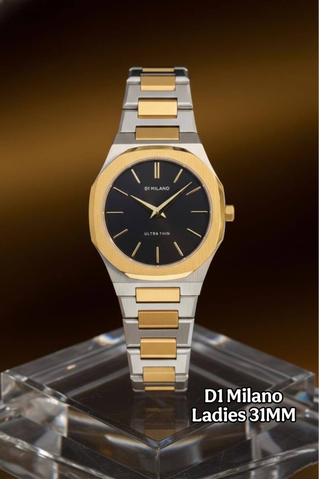 D1 Milano 
For Ladies Good Quality 
31MM 
250 dhs🪙🌨️

Zain59
♥️♥️♥️