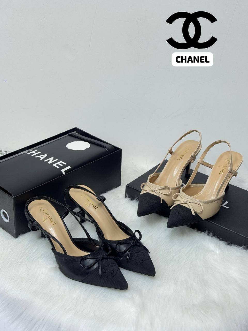 Chanel 

New arrived 

Size 36 to 41

115 dhs🪙🌨️

Zain21
 ♥️♥️♥️