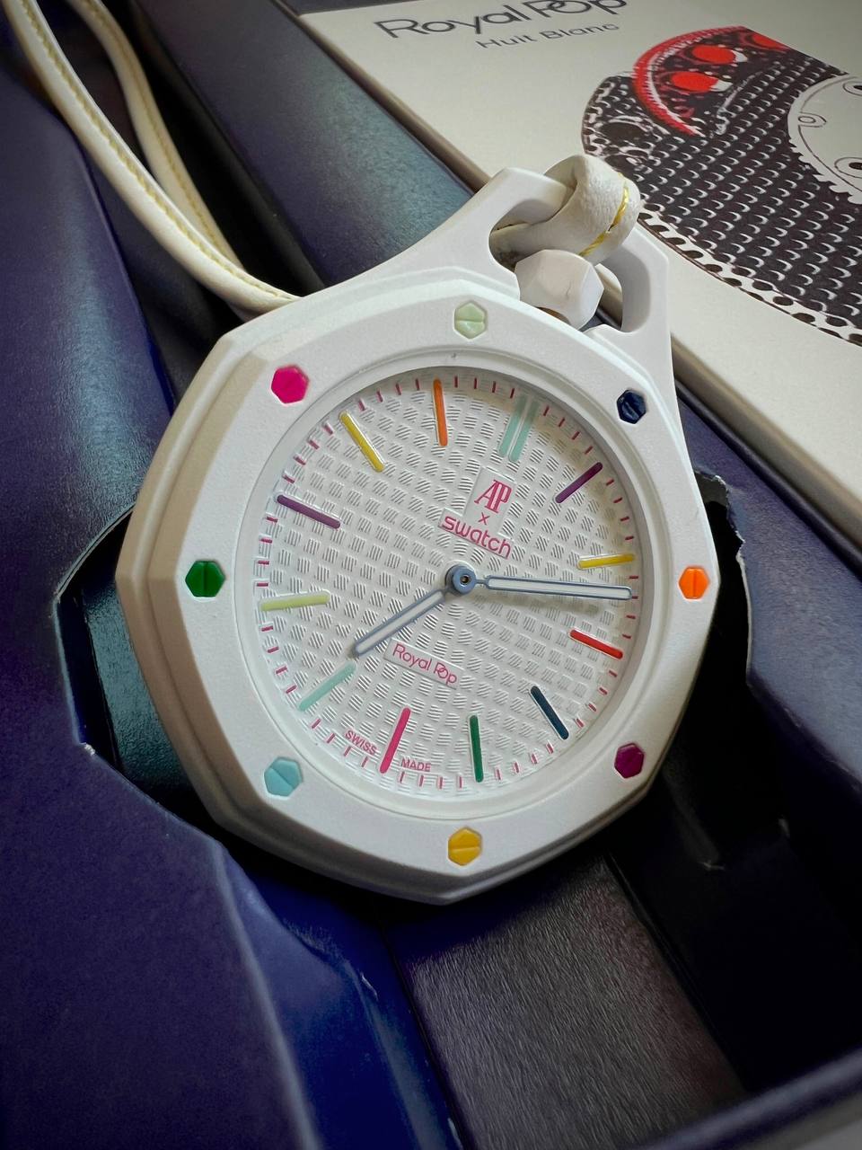 AUDEMARA PIGUET* 
SWATCH
ROYAL POP
*MASTER QUALITY*
350 dhs💓

Zain281
♥️♥️♥️