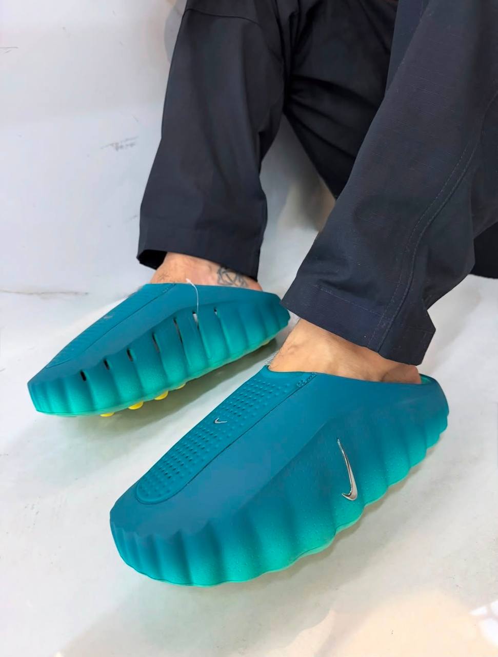 Nike Mind 001 Slide Geode Teal Light Menta ，
Size 36-47 ，
230 dhs💓

Zain18
♥️♥️♥️