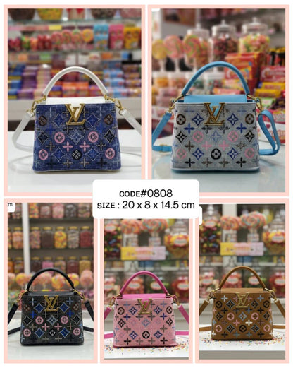 LV
ᴄᴀᴘᴜᴄᴄɪɴᴇ ᴅᴇɴɪᴍ ᴄᴏʟᴏʀғᴜʟ
ᴇᴍʙʀᴏɪᴅᴇᴅ ᴍᴏɴᴏɢʀᴀᴍ
ᴅᴇɴɪᴍ & ʟᴇᴀᴛʜᴇʀ ᴍᴀᴛᴇʀɪᴀʟ
ɢᴏʟᴅ ʜᴀʀᴅᴡᴀʀᴇ
sɪᴢᴇ : 20 cm
ᴡɪᴛʜ BOX
🎁🎁🎁

75 dhs🪙🌺

Zain31
♥️♥️♥️