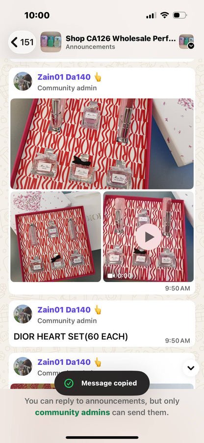 CHANEL 

14in1 SET 
110 dhs🇦🇪🇦🇪 each

Zain01
♥️♥️♥️