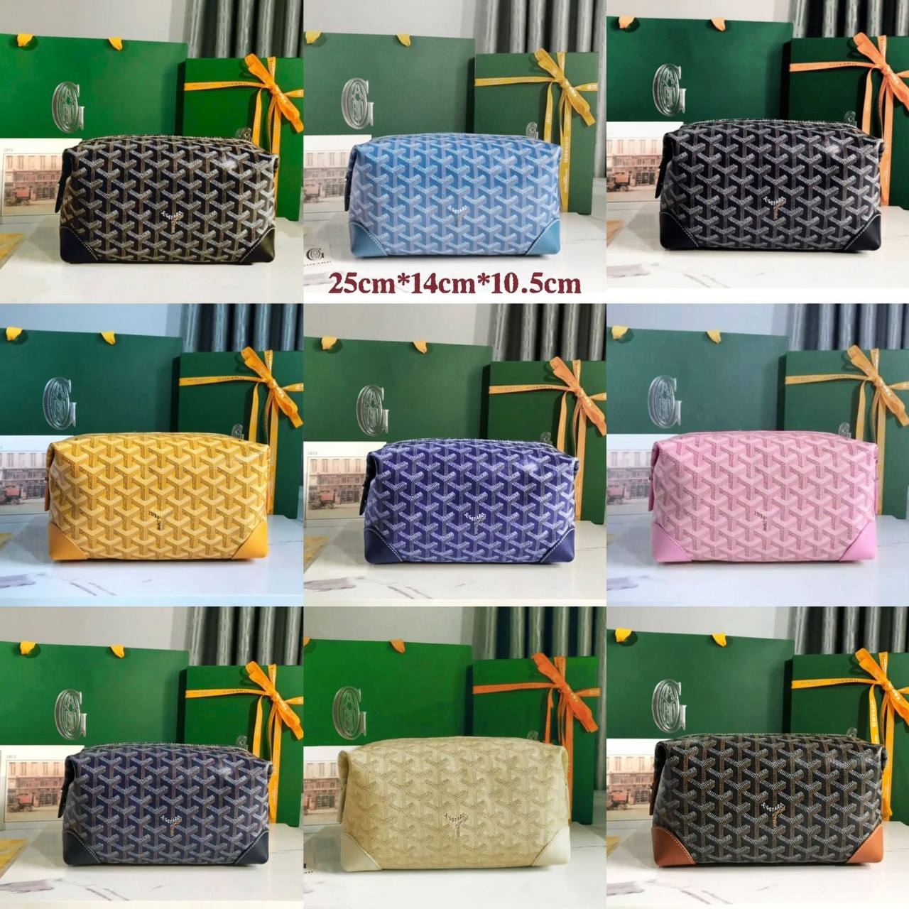 GOYARD 

NEW CAME HIGH QUALITY 

WITH BOX 
🎁🎁🎁

90 dhs🪙🌨️

Zain39
♥️♥️♥️