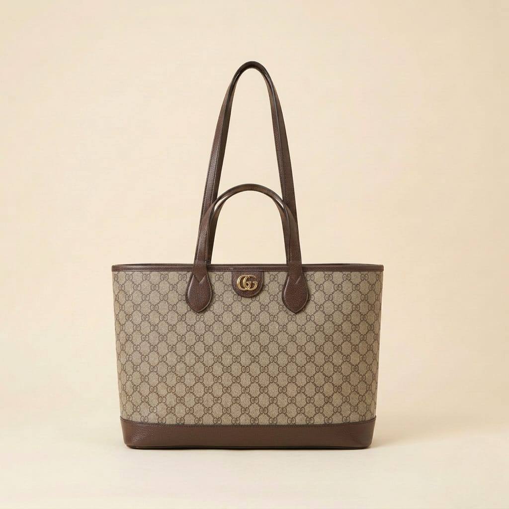 GUCCI ᴏᴘʜɪᴅɪᴀ ᴍᴇᴅɪᴜᴍ
ᴛᴏᴛᴇ ʙᴀɢ GG sᴜᴘʀᴇᴍᴇ
ɢᴏʟᴅ ʜᴀʀᴅᴡᴀʀᴇ
sɪᴢᴇ: 40 cm
ɴᴏ ʙᴏx

80 dhs✅

Zain31
♥️♥️♥️