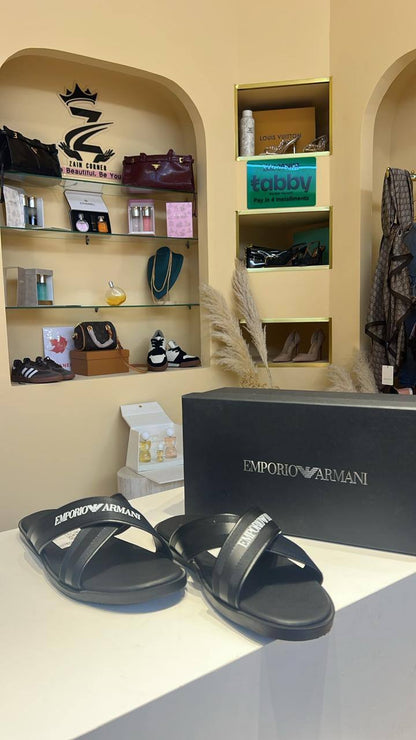 ARMANI Men Slipper
High Quality,
Size 40 To 45
105 dhs✅

Zain120
♥️♥️♥️