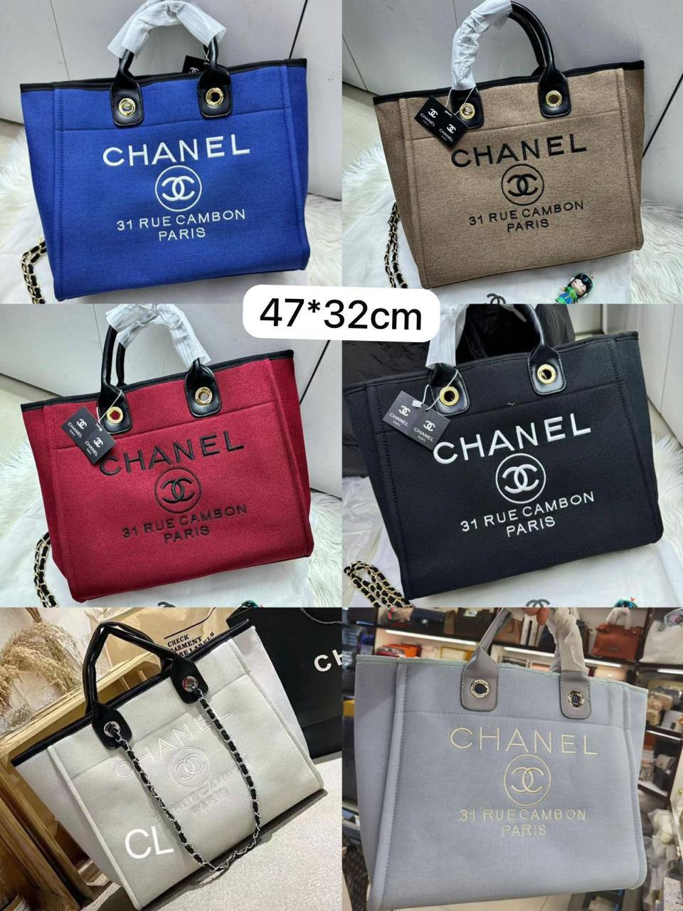 Chanel canvas bag

Size : 47* 32 cm

85 dhs🪙🌺

Zain115
♥️♥️♥️