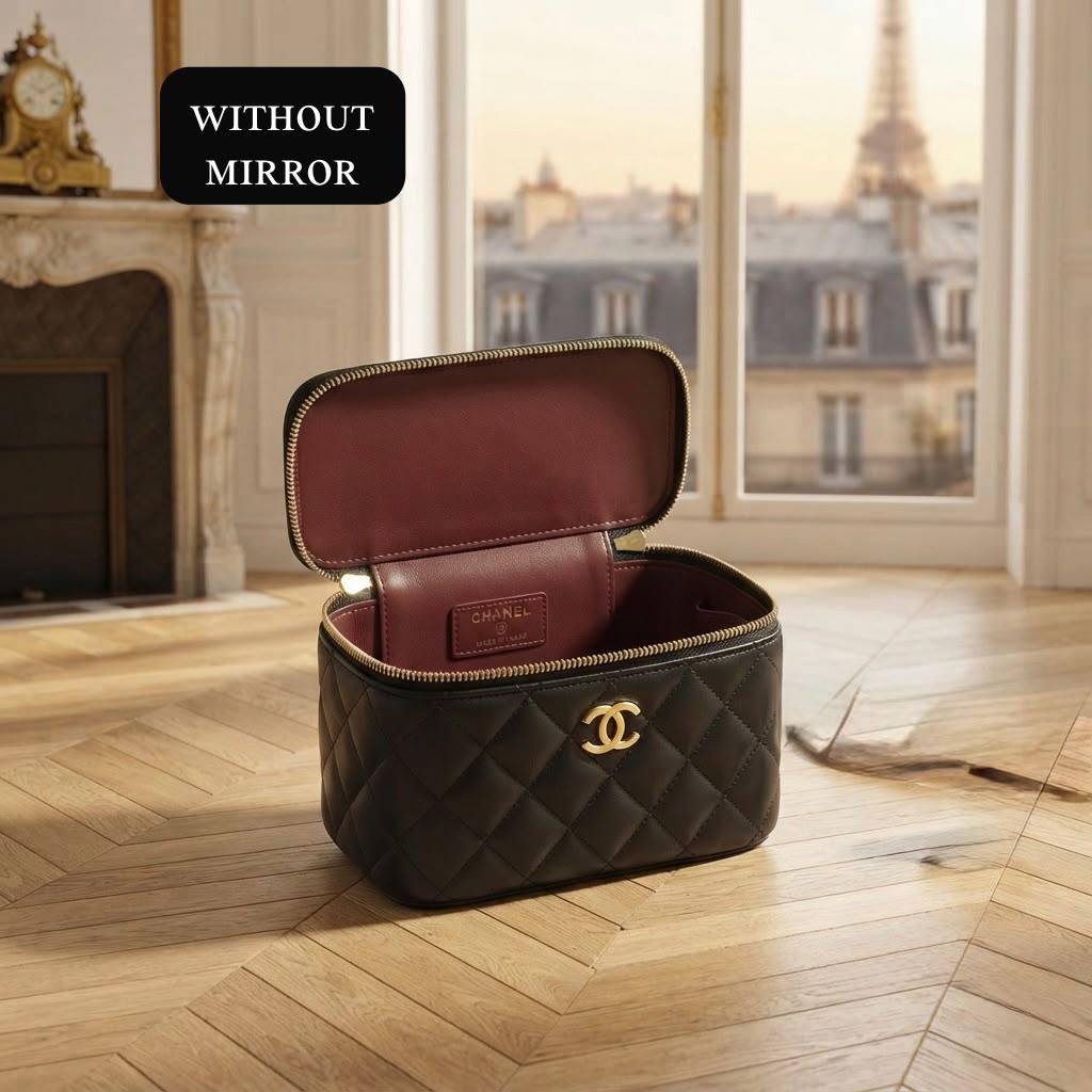 Chanel Pᴇᴀʀʟ ᴄʀᴜsʜ 
ᴠᴀɴɪᴛʏ ᴄᴀsᴇ ᴡɪᴛʜᴏᴜᴛ ᴍɪʀʀᴏʀ
ᴡɪᴛʜ ɢᴏʟᴅ ᴄʜᴀɪɴ
ᴡɪᴛʜʙᴏx
ʟᴀᴍʙsᴋɪɴ ᴍᴀᴛᴇʀɪᴀʟ
100 dhs✅

Zain56
♥️♥️♥️