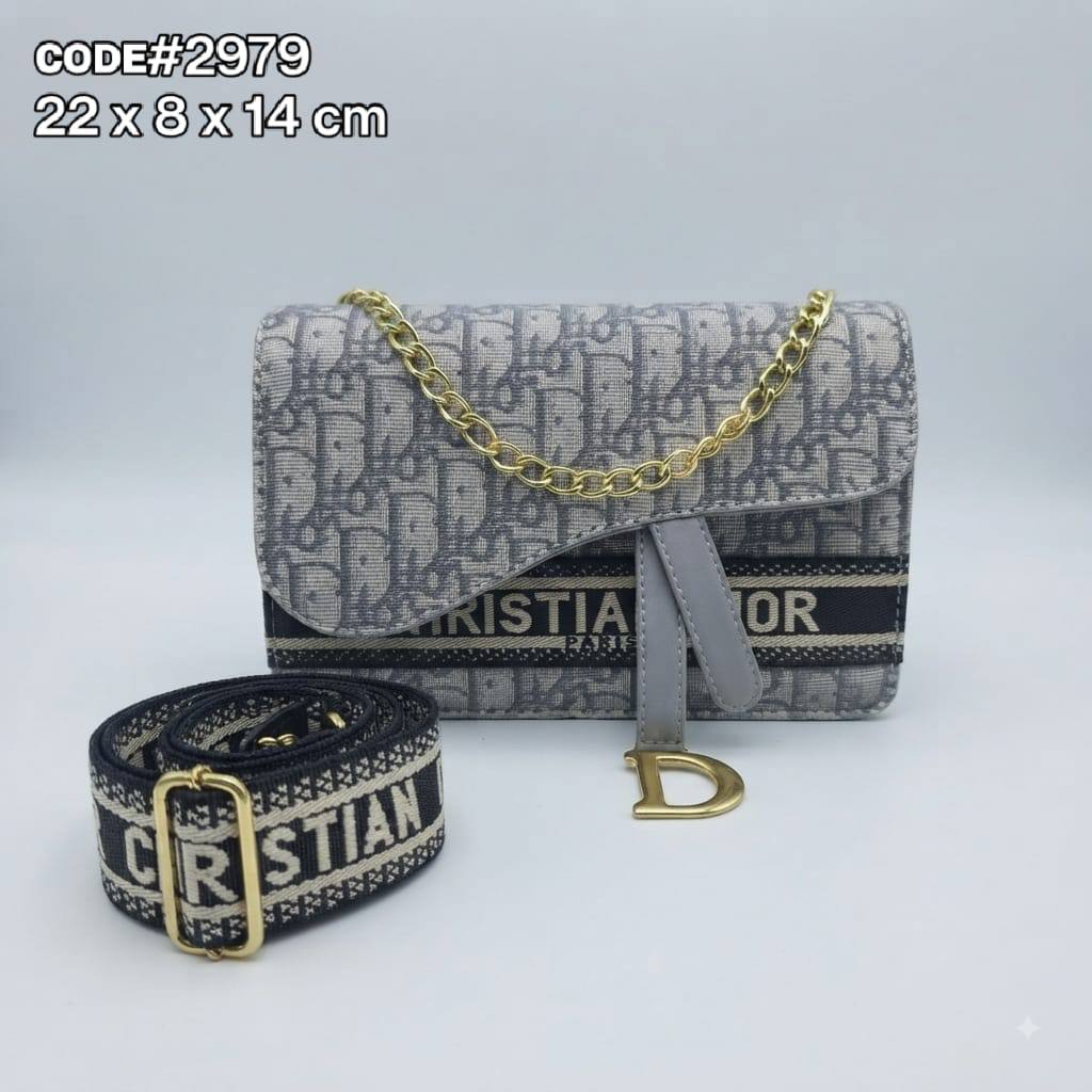 Dior
sǫᴜᴀʀᴇ sᴀᴅᴅʟᴇ
ᴄʀᴏss ʙᴏᴅʏ ʙᴀɢ
ᴡɪᴛʜ ɢᴏʟᴅ ᴄʜᴀɪɴ sᴛʀᴀᴘ
sɪᴢᴇ: 22 cm
WITHOUT BOX

75 dhs🇦🇪🇦🇪

Zain31
♥️♥️♥️