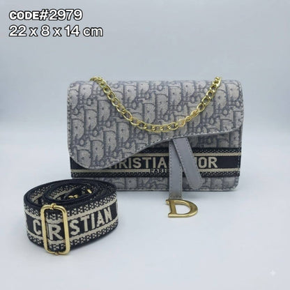 Dior
sǫᴜᴀʀᴇ sᴀᴅᴅʟᴇ
ᴄʀᴏss ʙᴏᴅʏ ʙᴀɢ
ᴡɪᴛʜ ɢᴏʟᴅ ᴄʜᴀɪɴ sᴛʀᴀᴘ
sɪᴢᴇ: 22 cm
WITHOUT BOX

75 dhs🇦🇪🇦🇪

Zain31
♥️♥️♥️