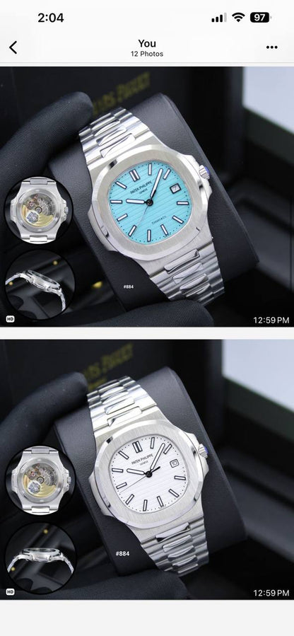 PATEK PHILIPPE MEN AUTOMATIC ULTRA SLIM SIZE 41MM

480 dhs✅

Zain58
♥️♥️♥️