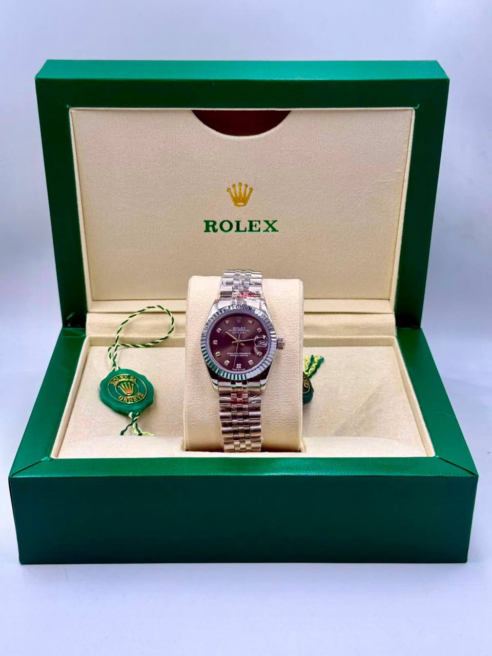 Rolex Ladies Master quality
*Automatic*
230 dhs✅

Zain08
♥️♥️♥️