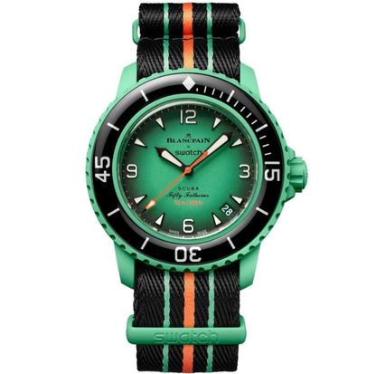 Scuba Swatch Omega 
Promotion 
75 dhs✅
with box ☑️🥰👍

Zain25
♥️♥️♥️