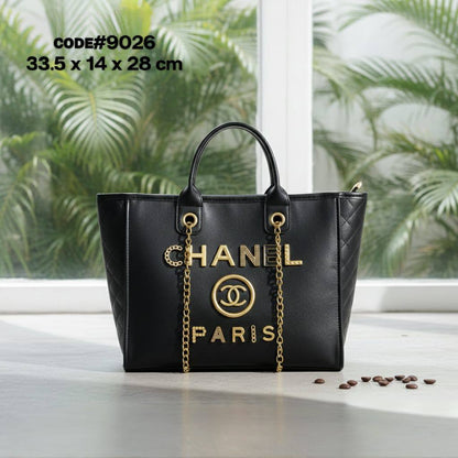 CHANEL ᴅᴇᴀᴜᴠɪʟʟᴇ ᴛᴏᴛᴇ
ɢᴏʟᴅ ʜᴀʀᴅᴡᴀʀᴇ ʟᴏɢᴏ
ᴄᴀʟғsᴋɪɴ ʟᴇᴀᴛʜᴇʀ ᴍᴀᴛᴇʀɪᴀʟ
sɪᴢᴇ: 33.5 cm

80 dhs💓

Zain31
♥️♥️♥️