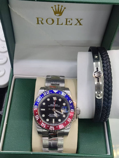 Rolex automatic 
for mens with bracelet
240 dhs✅

Zain25
♥️♥️♥️