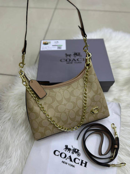 🌈 Coach Juliet new
1️⃣ First quality ＋🎁
Size : 25 * 22 cm

90 dhs🌺

with box 🎁

Zain115
♥️♥️♥️