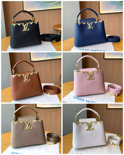 LV 
Best quality with box’s 
120 dhs✅
size 22 cm

Zain290
♥️♥️♥️
