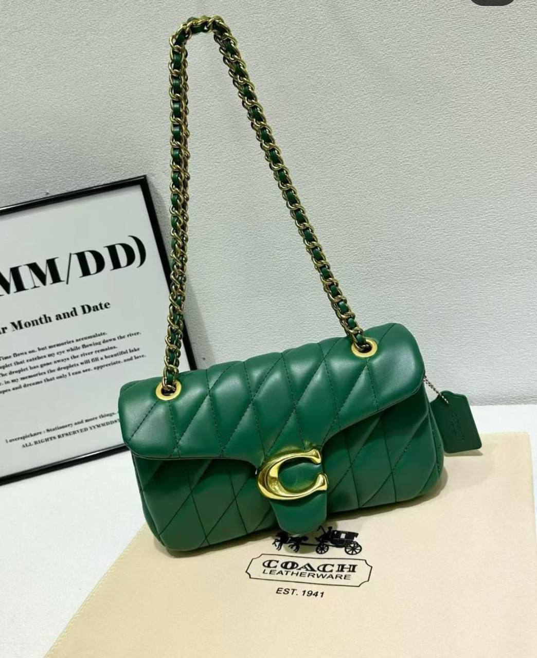 COACH 

WITH BOX 🎁 

110DHS🇦🇪🇦🇪

HIGH QUALITY

Zain169
♥️♥️♥️