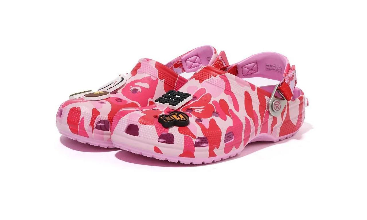 Crocs Classic Clog A Bathing Ape ABC Camo Pink 🌸💕
36-42 AVAILABLE 🤩
150 dhs💓

Zain242
♥️♥️♥️