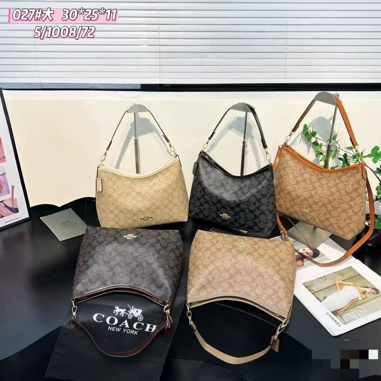 COACH ʟᴀᴜʀᴇʟ 
sʜᴏᴜʟᴅᴇʀ  ʙᴀɢ
ᴡɪᴛʜ ʟᴏɴɢ ʙᴇʟᴛ sᴛʀᴀᴘ
ɢᴏʟᴅ ʜᴀʀᴅᴡᴀʀᴇ
sɪᴢᴇ : 30 cm

70 dhs✅

Zain31
♥️♥️♥️