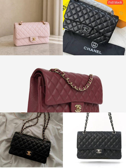 Chanel classic 
25cm cavier 
with box 
110 dhs🇦🇪🇦🇪

Zain168
♥️♥️♥️