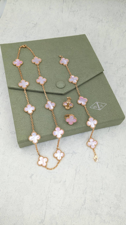 Van Cleef

Master Quality
Pink with Rosegold
Necklace, Earrings & Bracelet


280 dhs🇦🇪 with Normal Box 🎁
300 dhs🇦🇪 with Good Box 🎁345 dhs🇦🇪 with Master Box 🎁

Zain210
♥️♥️♥️