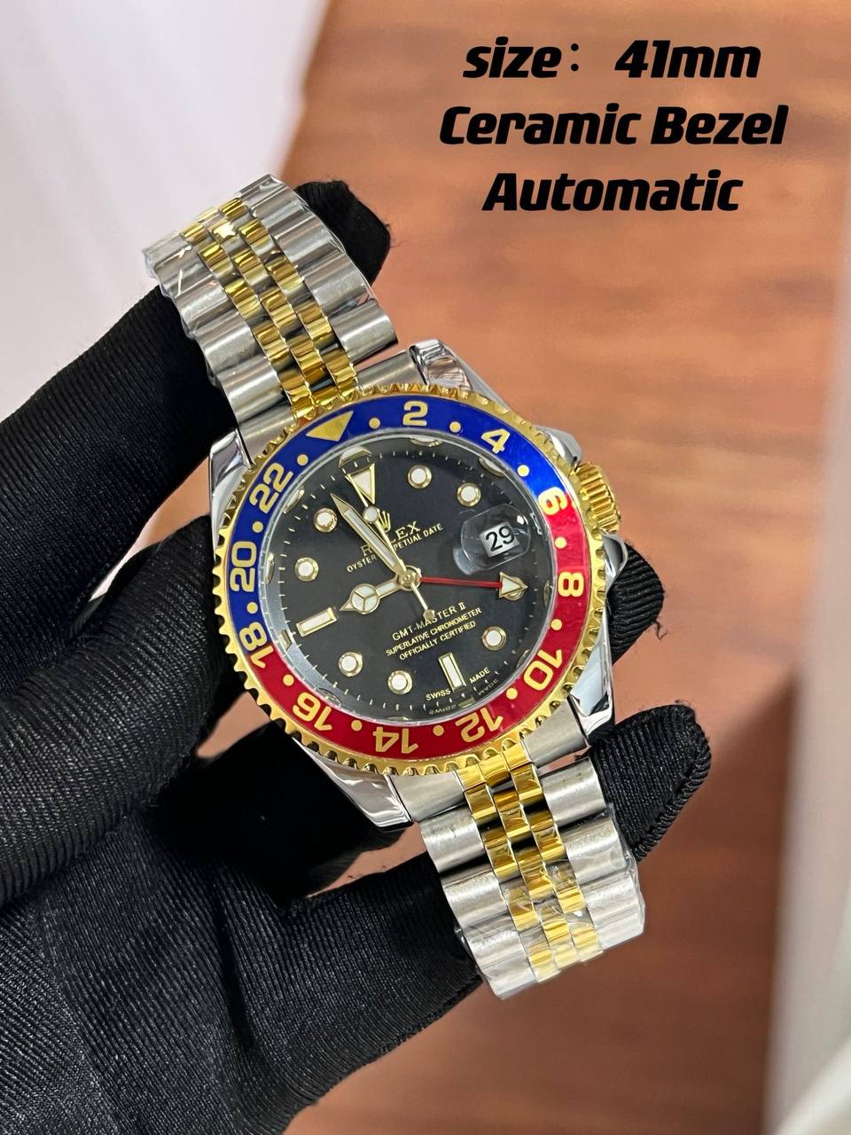 Rolex
offer  price  
Automatic 
110 dhs🪙🌨️

Zain85
♥️♥️♥️