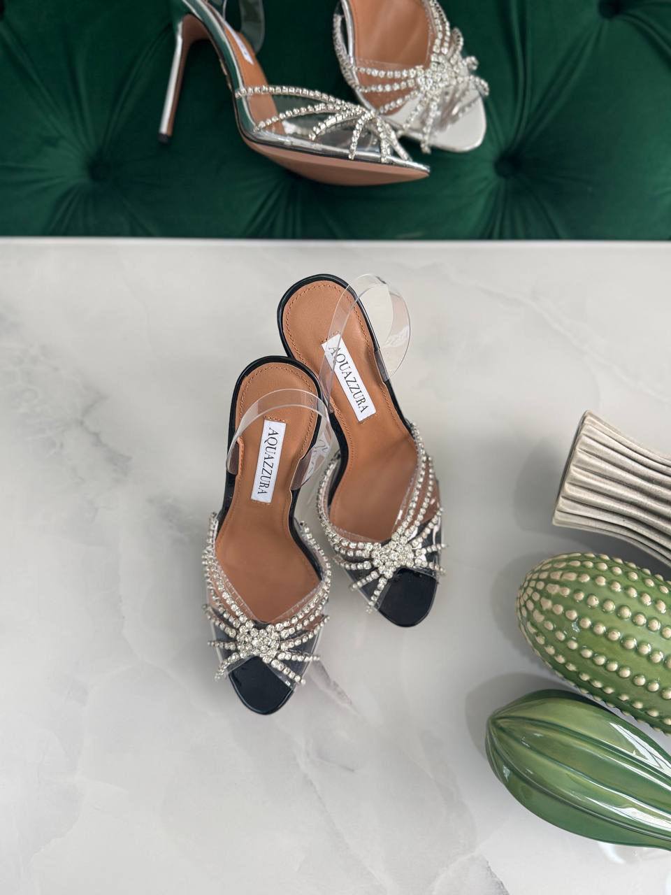 NEW AQUAZZURA 💥💥
*Super master quality*
*Size 36 to 41*
450 dhs✅

Zain113
♥️♥️♥️