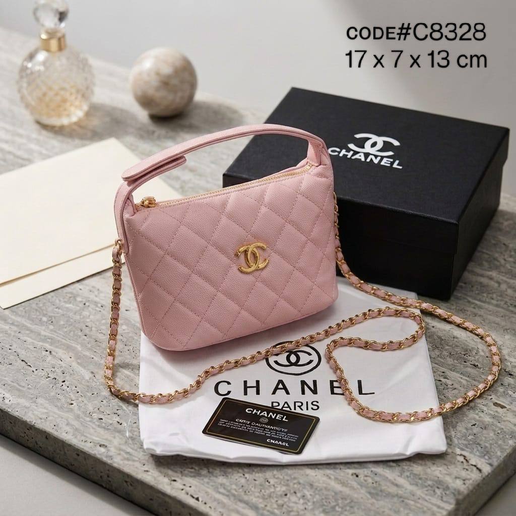 CHANEL ᴍɪɴɪ ʜᴏʙᴏ
ᴄᴀᴠɪᴀʀ ʟᴇᴀᴛʜᴇʀ ᴍᴀᴛᴇʀɪᴀʟ
ᴅᴇᴛᴀᴄʜᴀʙʟᴇ ᴛᴏᴘ ʜᴀɴᴅʟᴇ
ᴡɪᴛʜ ʟᴏɴɢ ᴄʜᴀɪɴ sᴛʀᴀᴘ
sɪᴢᴇ : 17 cm
ᴡɪᴛʜ BOX
🎁🎁🎁

90 dhs✅

Zain31
♥️♥️♥️