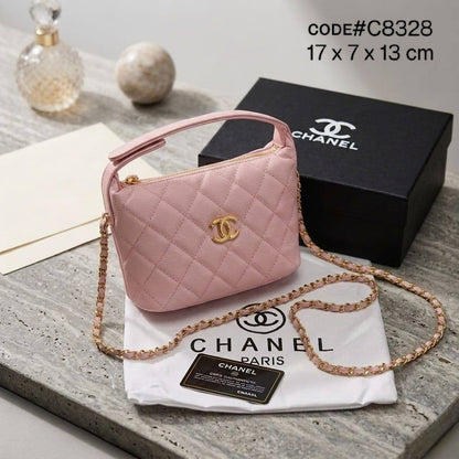 CHANEL ᴍɪɴɪ ʜᴏʙᴏ
ᴄᴀᴠɪᴀʀ ʟᴇᴀᴛʜᴇʀ ᴍᴀᴛᴇʀɪᴀʟ
ᴅᴇᴛᴀᴄʜᴀʙʟᴇ ᴛᴏᴘ ʜᴀɴᴅʟᴇ
ᴡɪᴛʜ ʟᴏɴɢ ᴄʜᴀɪɴ sᴛʀᴀᴘ
sɪᴢᴇ : 17 cm
ᴡɪᴛʜ BOX
🎁🎁🎁

90 dhs✅

Zain31
♥️♥️♥️