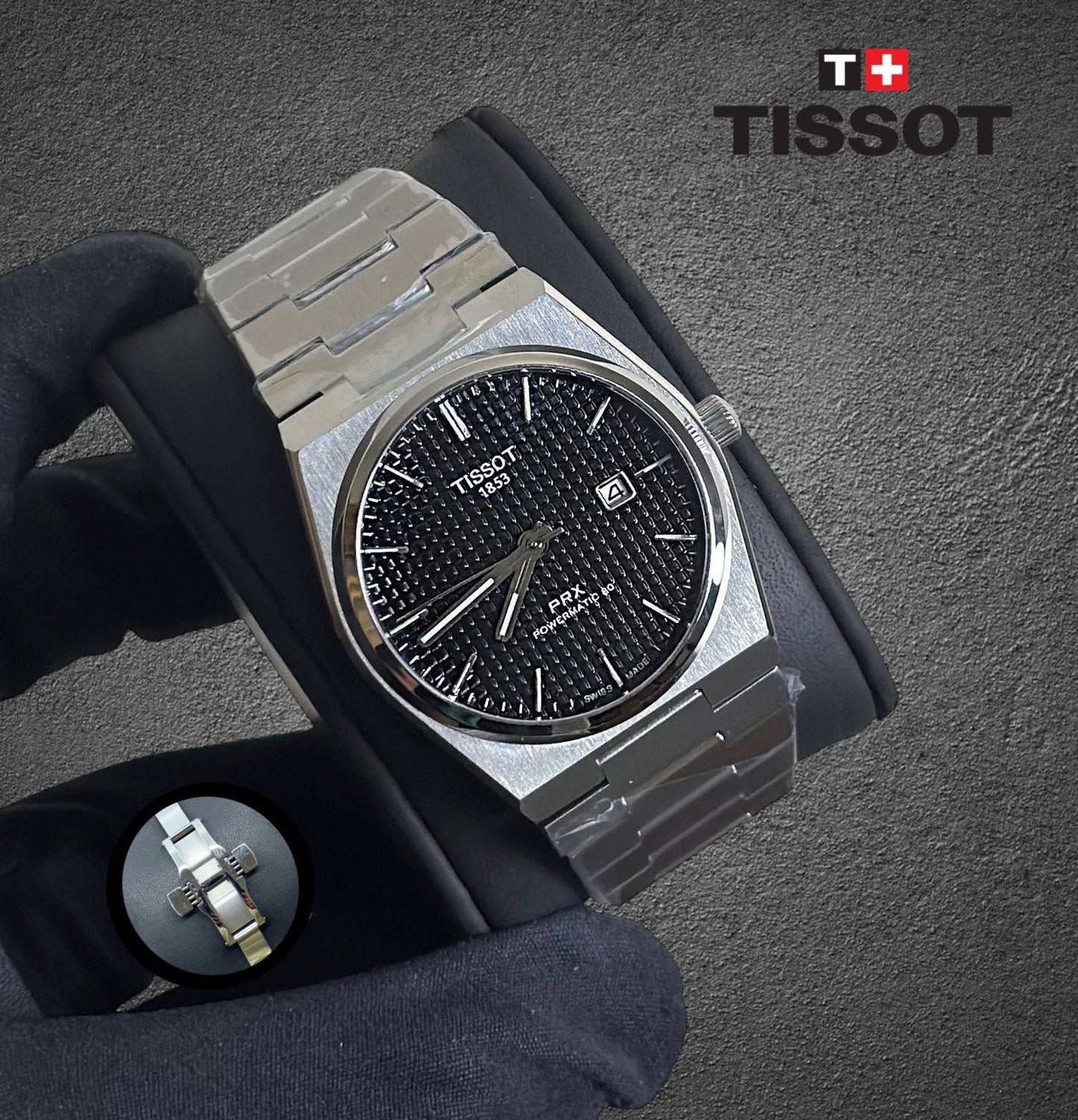 TISSOT PRX MEN
*GOOD QUALITY*
*BATTERY*
210 dhs❣️

Zain29
♥️♥️♥️