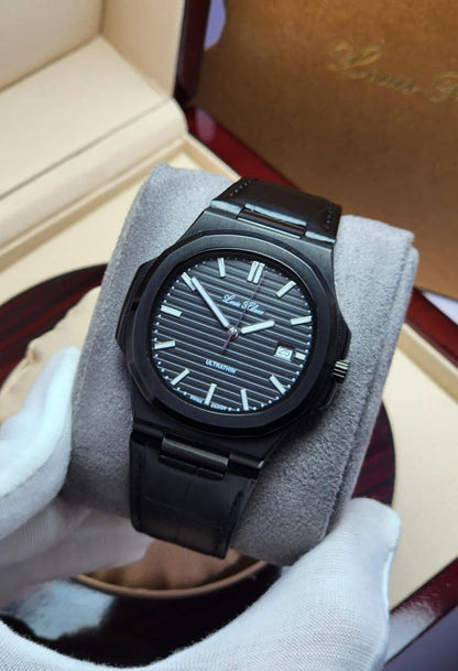 Louis Hilano 
watches for men 
good quality 
280 dhs🪙💕
 (size super slim40mm)

Zain59
♥️♥️♥️