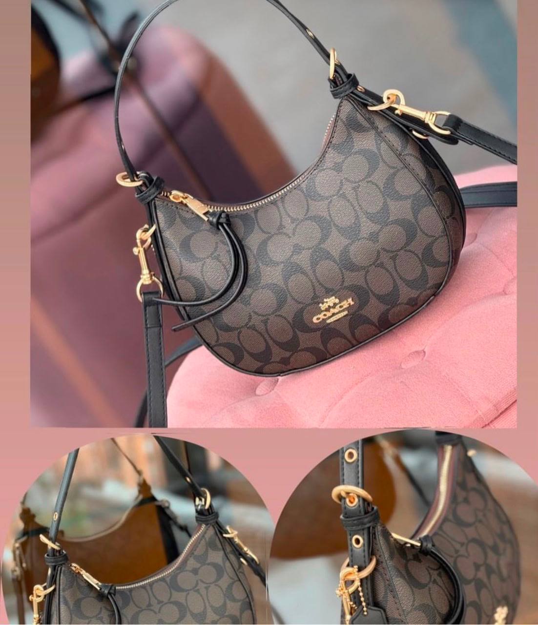 Coach
95 dhs✅
Good quality

Zain35
♥️♥️♥️
