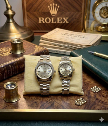 Rolex couple Set
*Battery*
110 dhs✅

Zain29
♥️♥️♥️