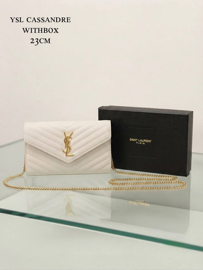 YSL
ʟᴏɴɢ ᴄʜᴀɪɴ ɢᴏʟᴅʜᴀʀᴅᴡᴀʀᴇ
ᴡɪᴛʜʙᴏx
ᴄᴀᴠɪᴀʀ 
sɪᴢᴇ:23ᴄᴍ
100 dhs✅

Zain56
♥️♥️♥️