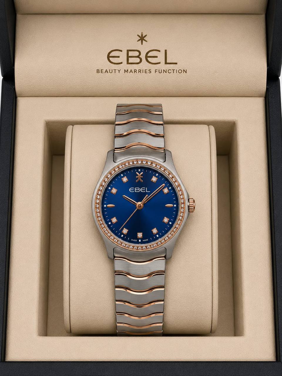 Ebel watch for ladies good quality 
260 dhs✅

Zain59
♥️♥️♥️