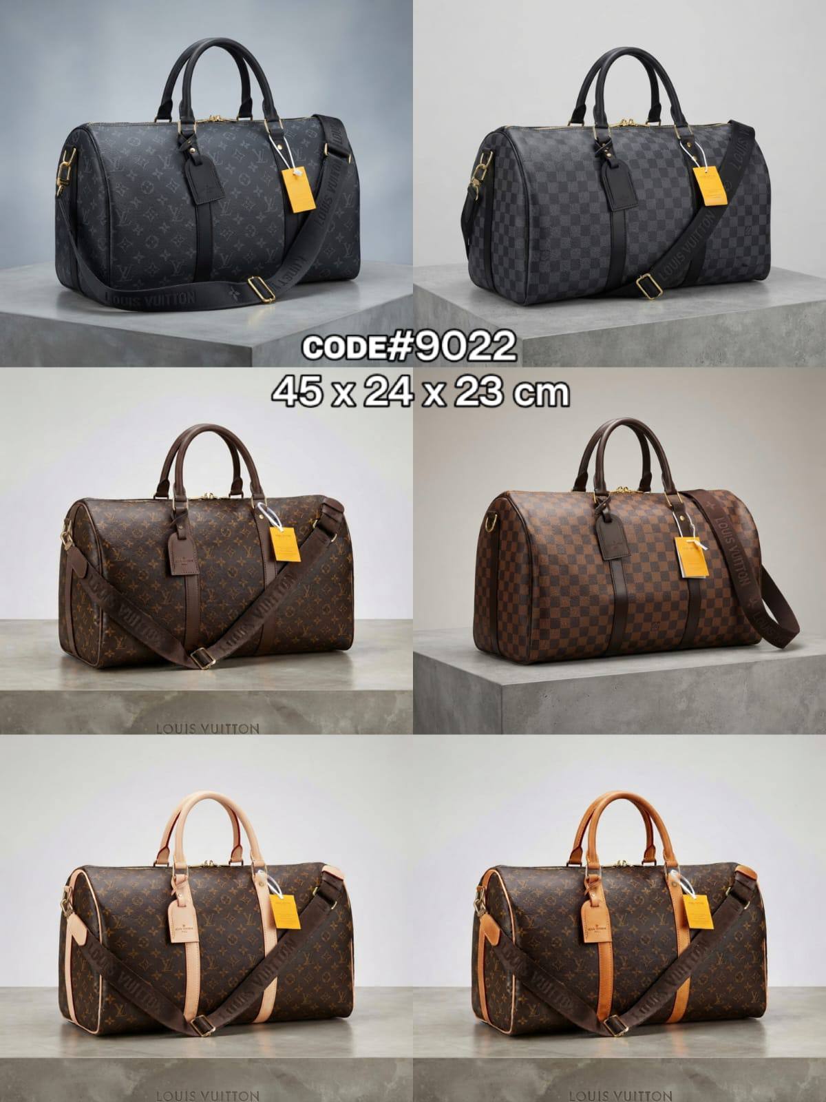𝗟𝗢𝗨𝗜𝗦 𝗩𝗨𝗜𝗧𝗧𝗢𝗡
TRAVELLING BAG
ᴡɪᴛʜ ʟᴏɴɢ ᴛʀɪᴍ sᴛʀᴀᴘ
ɢᴏʟᴅ ʜᴀʀᴅᴡᴀʀᴇ
sɪᴢᴇ : 45 cm 

80 dhs🇦🇪🇦🇪

ɢᴏᴏᴅ ǫᴜᴀʟɪᴛʏ ᴍᴀᴛᴇʀɪᴀʟ

Zain31
♥️♥️♥️