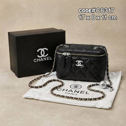 Chanel ᴠᴀɴɪᴛʏ ʙᴀɢ
sʟɪɴɢ sʜᴏᴜʟᴅᴇʀ ʙᴀɢ
ʟᴀᴍʙsᴋɪɴ ʟᴇᴀᴛʜᴇʀ
ɢᴏʟᴅ & sɪʟᴠᴇʀ ʜᴀʀᴡᴀʀᴇ
ᴡ/ ʙᴀʟʟ ᴀᴅᴊᴜsᴛᴀʙʟᴇ  sᴛʀᴀᴘ
ɢᴏʟᴅ ᴄʜᴀɪɴ ʟᴏɴɢ sᴛʀᴀᴘ
sɪᴢᴇ : 17 cm
ᴡɪᴛʜ BOX

100 dhs🇦🇪🇦🇪

Zain31
♥️♥️♥️