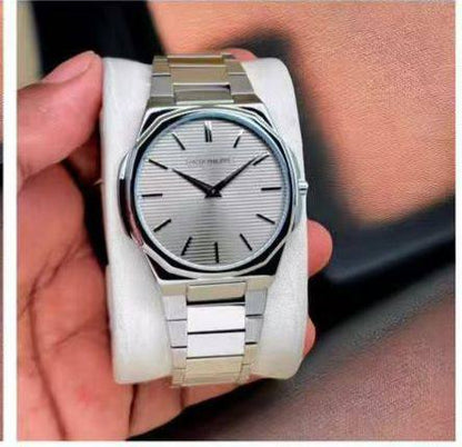 PATEK PHILIPPE SLIM MEN
*GOOD QUALITY*
*WEIGHT LESS CHAIN*
120 dhs💓
*BATTERY*

Zain29
♥️♥️♥️