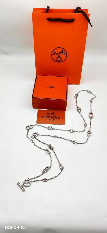 Hermes 

200 dhs🇦🇪 For necklace 120cm


210 dhs🇦🇪
 for necklace 160cm

Zain122
♥️♥️♥️