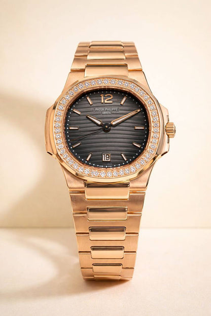 Patek Philippe
 watch for ladies 
good quality 
280 dhs💓
❤️ (size 31mm)

Zain59
♥️♥️♥️
